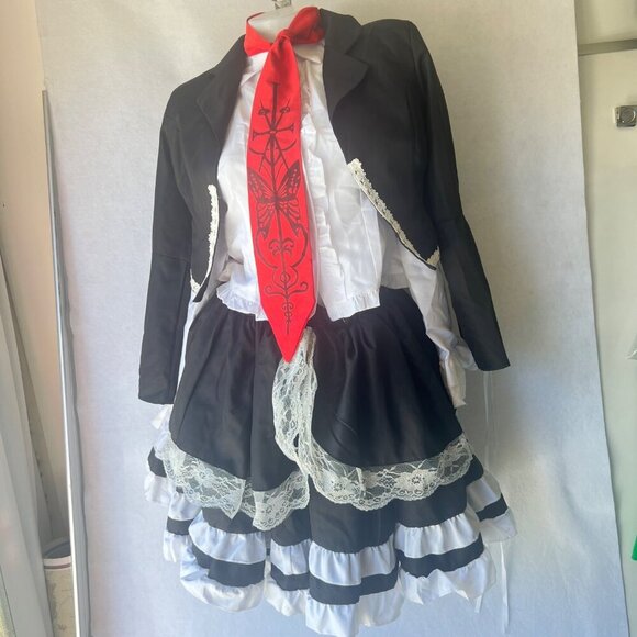 Anime V3 Celestia Ludenberg Cosplay Halloween Costume Size S - Picture 2 of 15